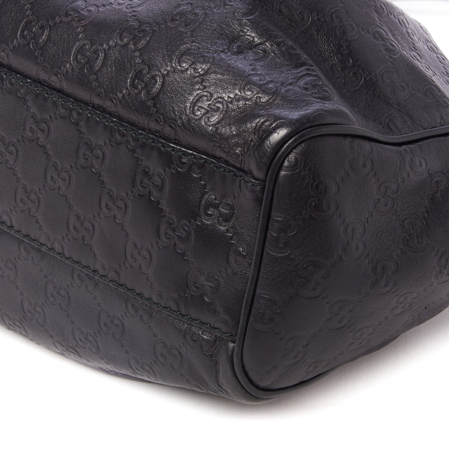 Guccissima Medium Sukey Tote Black