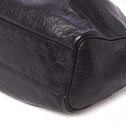 Gucci Guccissima Medium Sukey Tote Black 5 of 9