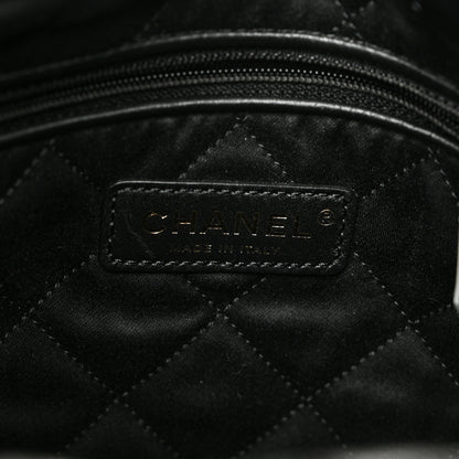 Chanel Shiny Calfskin Quilted Chanel 22 Backpack Black 6 of 10