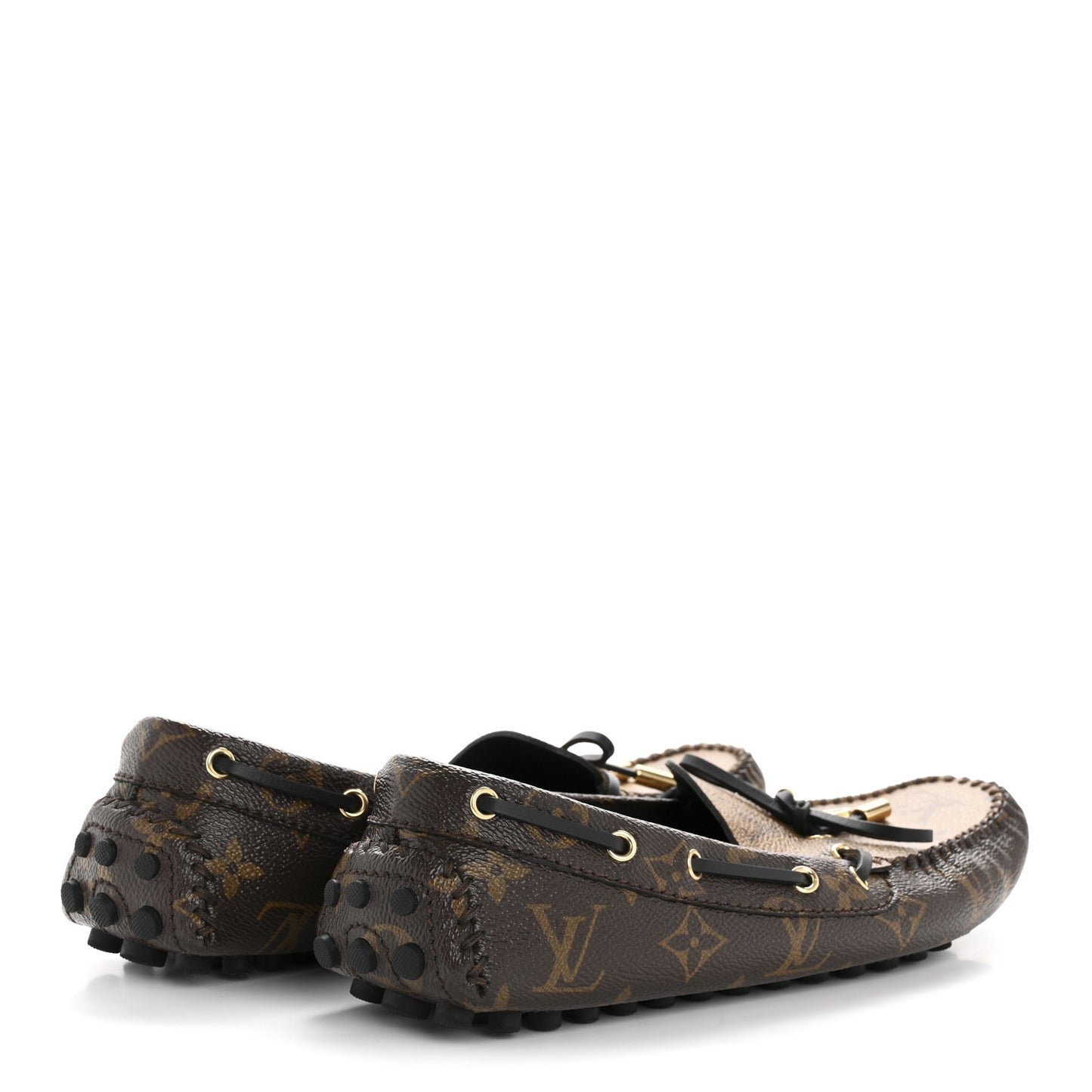 Patent Monogram Gloria Loafers 38.5