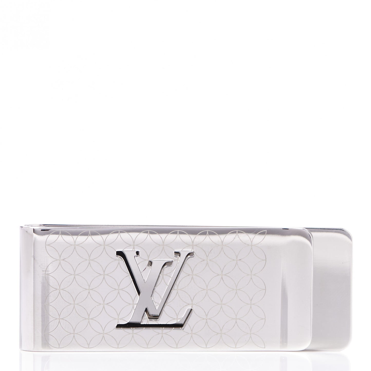 Metal Champs Elysees Money Clip Silver