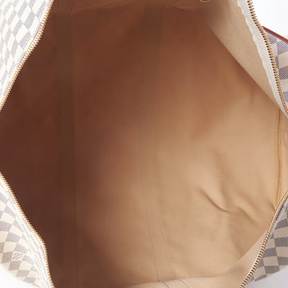 Louis Vuitton Damier Azur Keepall Bandouliere 55 7 of 9
