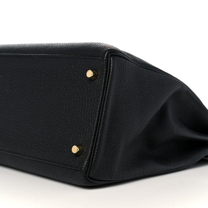 Hermes Togo Kelly Retourne 35 Black 8 of 38