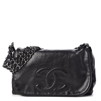 Chanel Calfskin Small Rock and Chain Flap Black 1 of 10