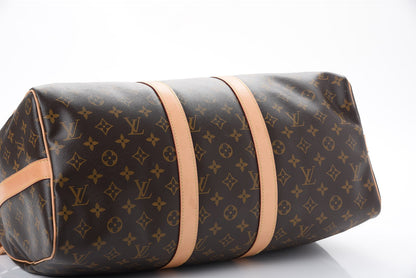 Louis Vuitton Monogram Keepall Bandouliere 45 10 of 12