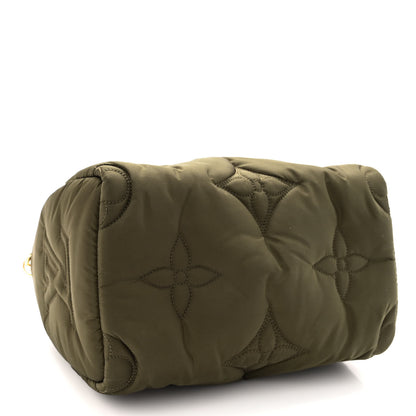 Louis Vuitton Econyl Mini Monogram Pillow Speedy Bandouliere 25 Khaki 4 of 9