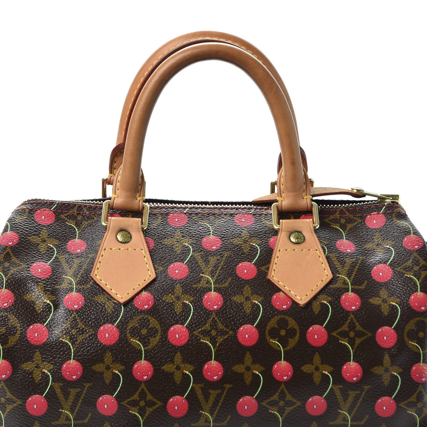 Louis Vuitton Monogram Cerises Speedy 25 9 of 12