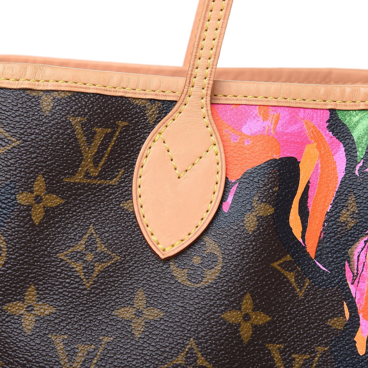 Monogram Roses Neverfull MM