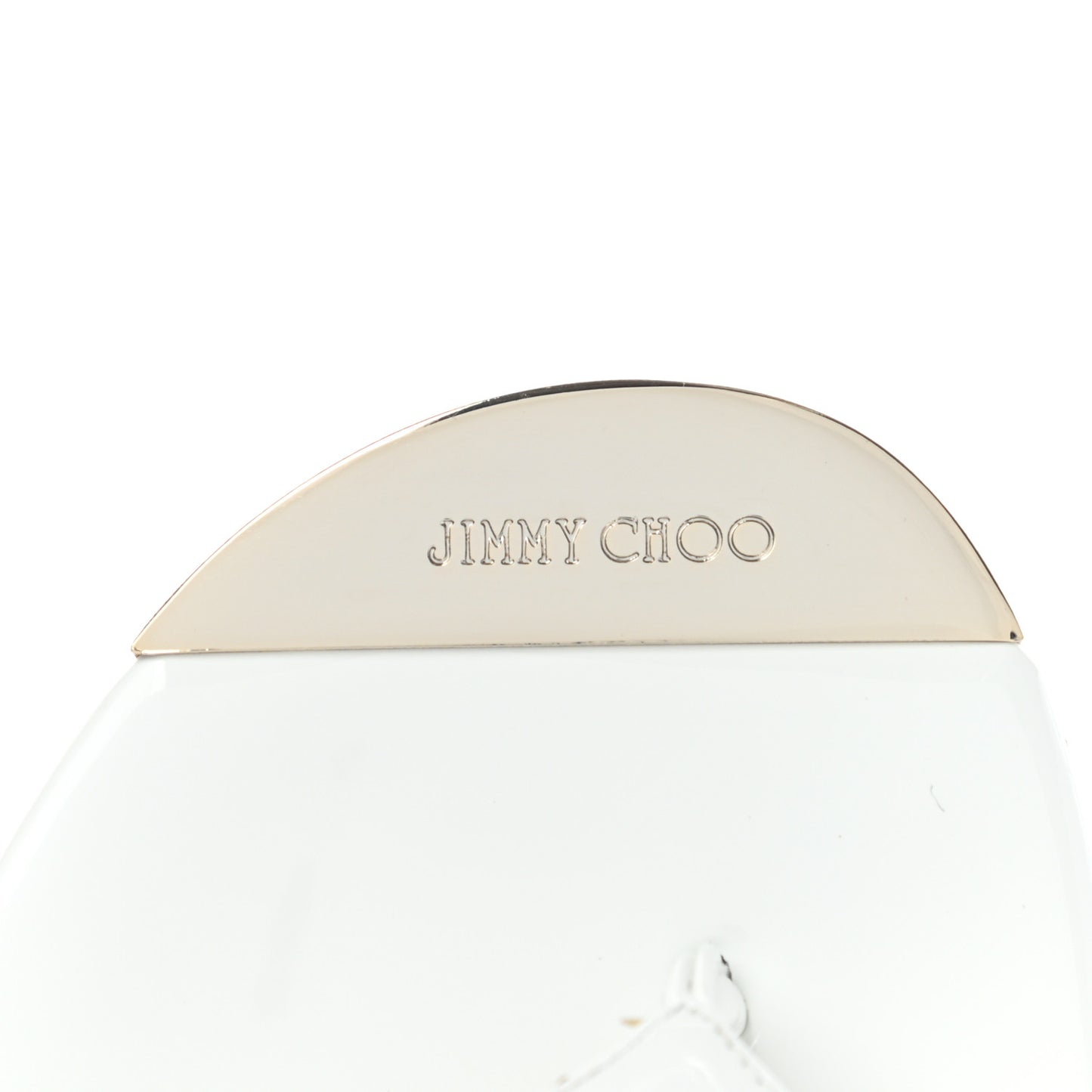 Patent Cork Wedge Sandals 38.5 White