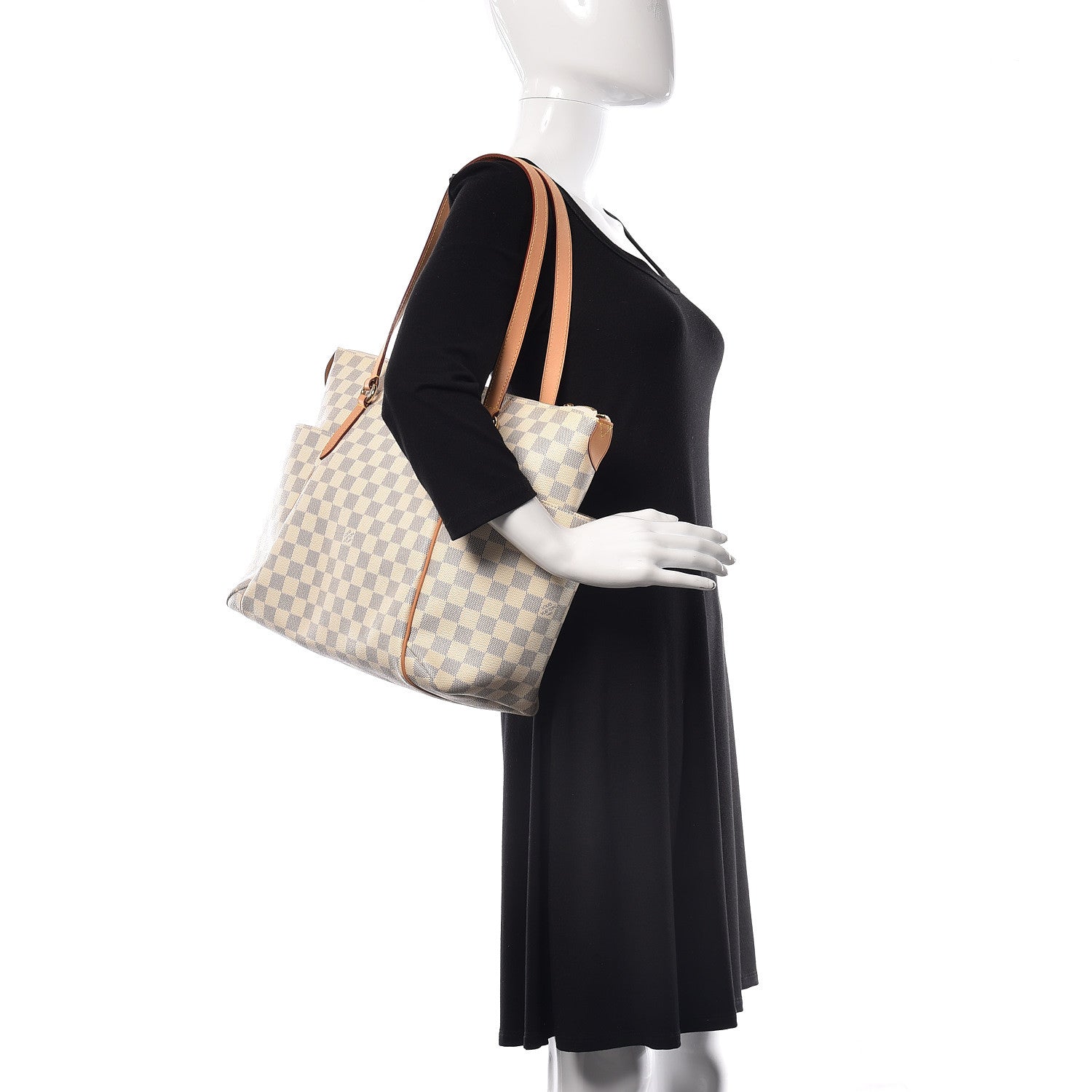 Louis Vuitton Damier Azur Totally MM 2 of 9