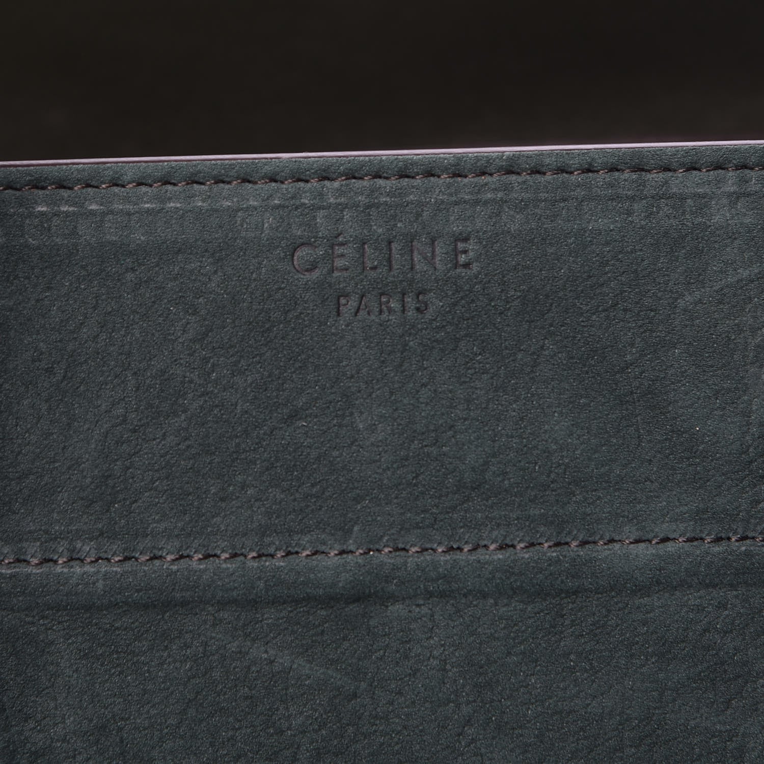 Celine Nubuck Medium Phantom Luggage Bottle Green 6 of 13