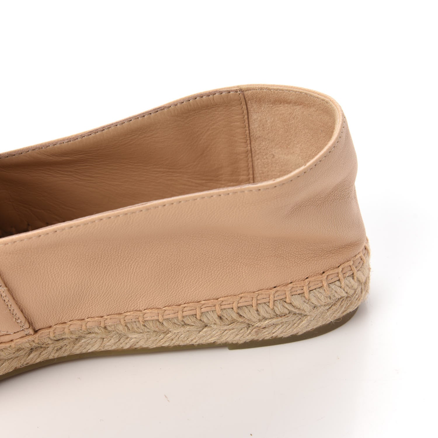 Chanel Lambskin Quilted CC Espadrilles 42 Beige 10 of 11