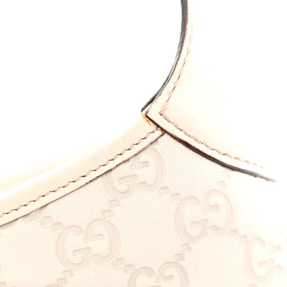 Gucci Guccissima Punch Hobo Off White 11 of 13