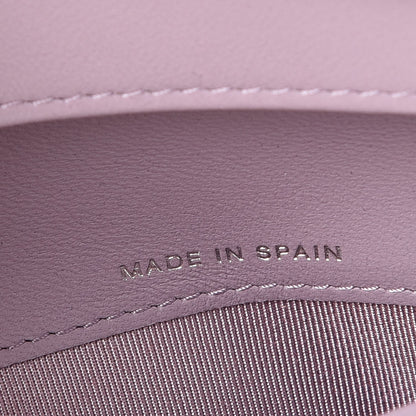 Chanel Lambskin Quilted Yen Wallet Lilac 7 of 9