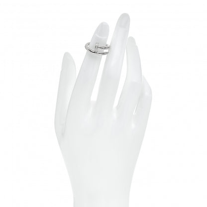 Cartier 18K White Gold Diamond Juste Un Clou Ring 46 3.75 2 of 4