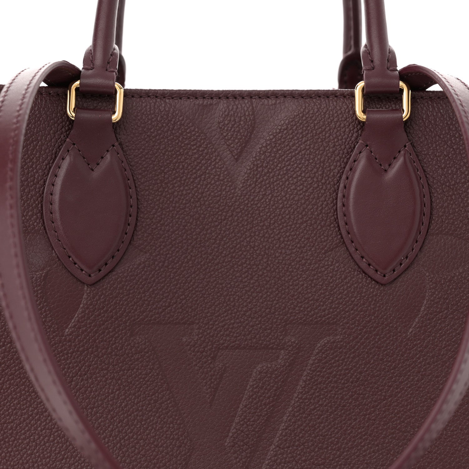 Louis Vuitton Empreinte Monogram Giant Onthego MM Wine 7 of 13