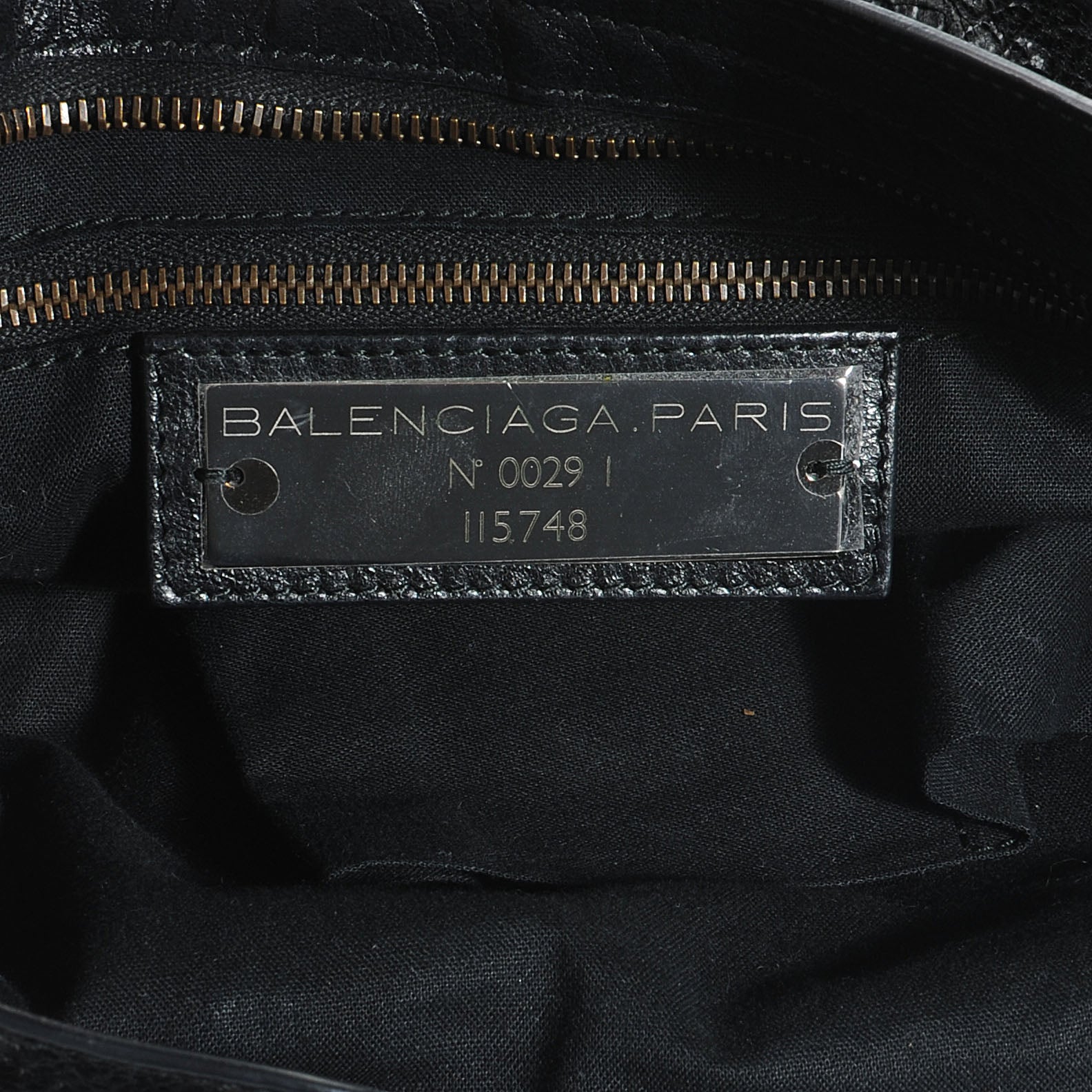Balenciaga Agneau City Black 6 of 7