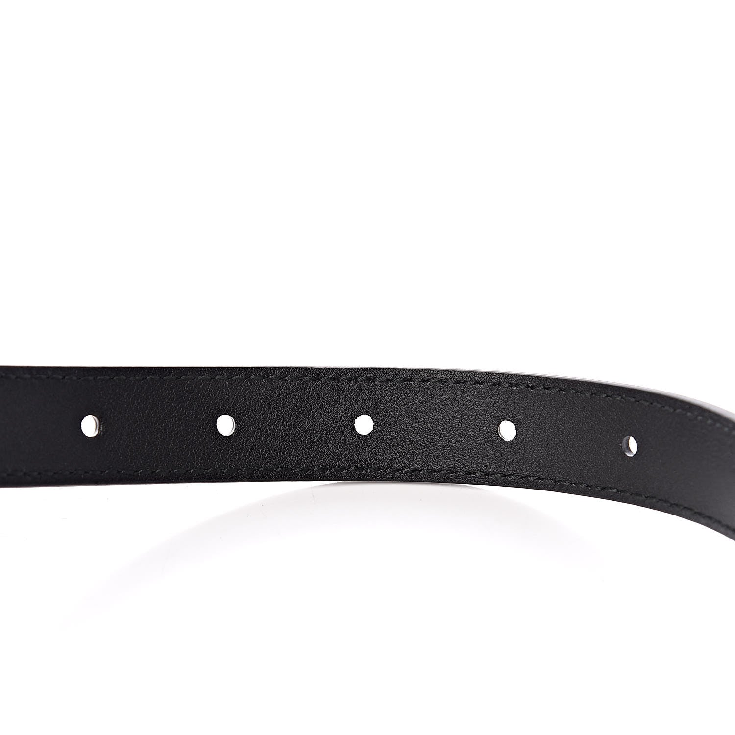 Gucci Calfskin Double G 20mm Belt 75 30 Black 6 of 6