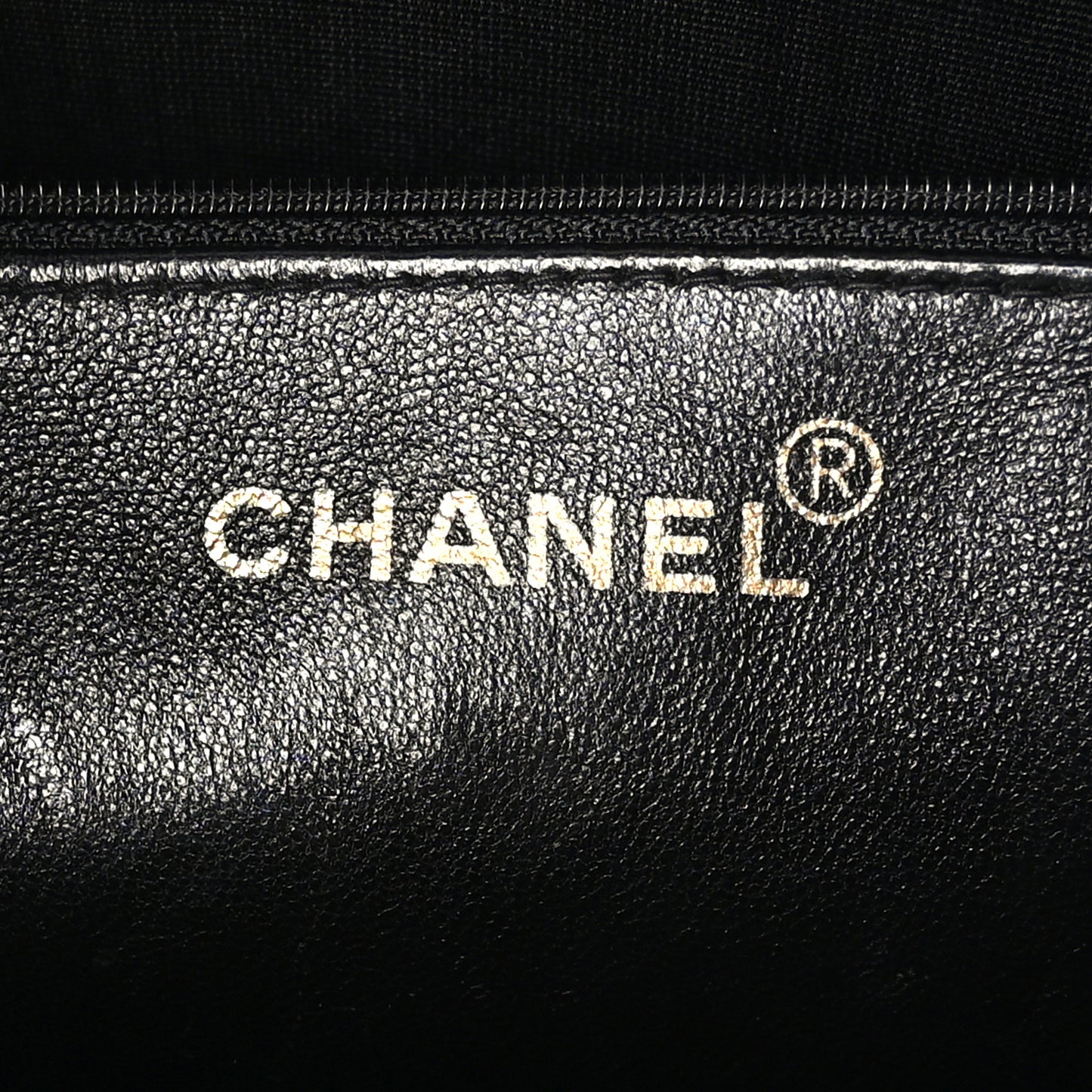Caviar Quilted Flap Shoulder Bag Black