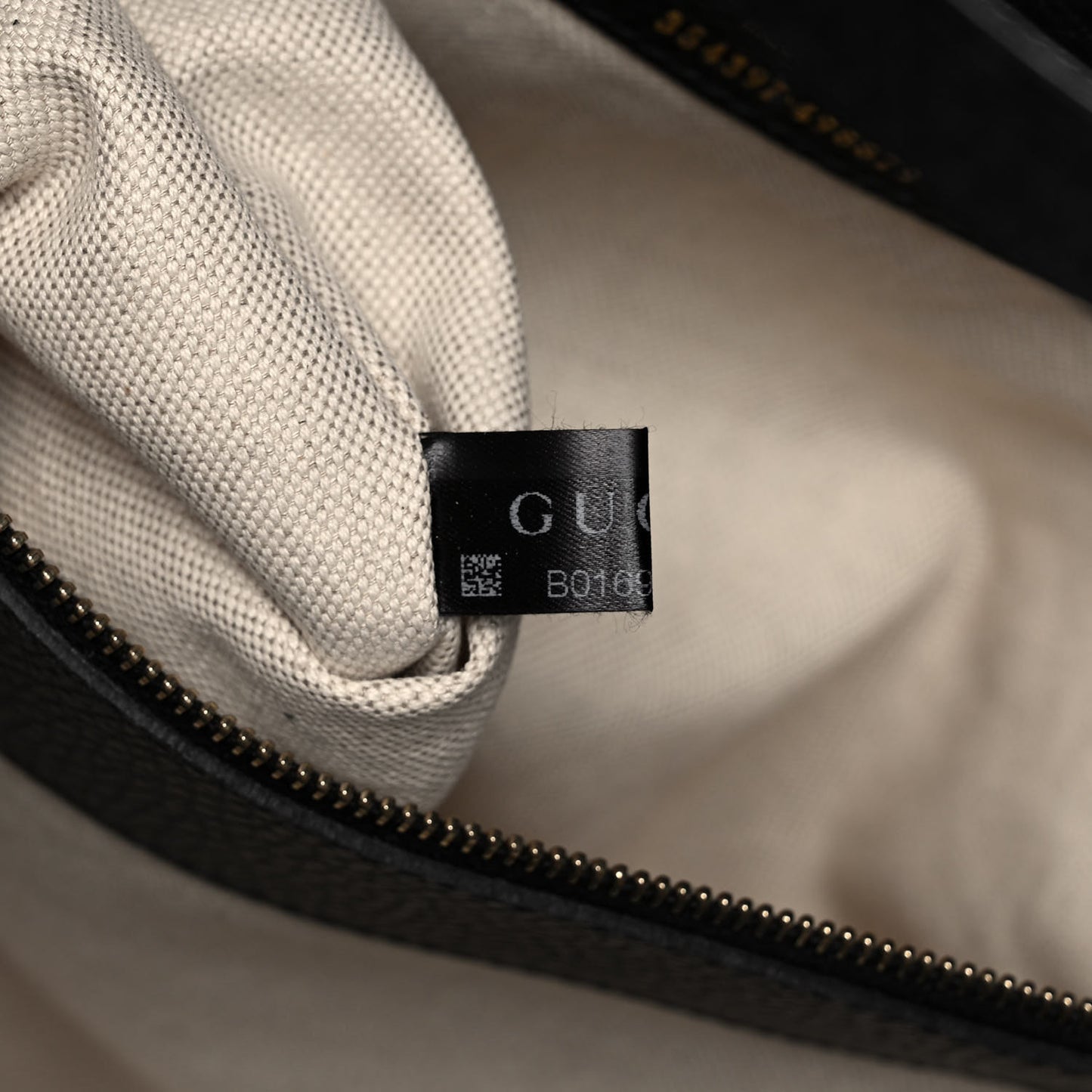 Pebbled Calfskin Medium Swing Tote Black