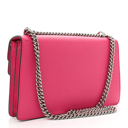 Gucci Pebbled Calfskin Embellished Guccify Small Dionysus Shoulder Bag Rosa 3 of 10
