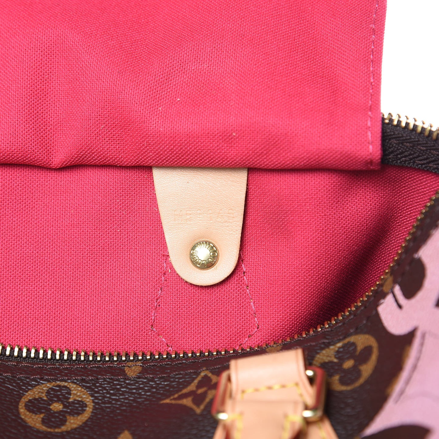Monogram Bay Speedy 30 Rose Ballerine Poppy