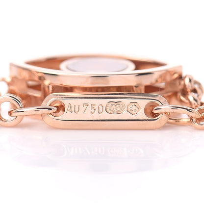 Chopard 18K Rose Gold Diamond Good Luck Charms Eye Bracelet 5 of 6