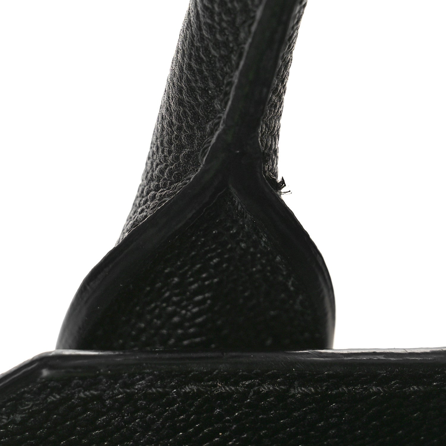 Burberry Soft Grain Calfskin Medium Buckle Tote Black 7 of 9