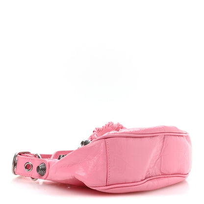 Balenciaga Agneau Arena Le Cagole Shoulder Bag XS Candy Pink 5 of 12