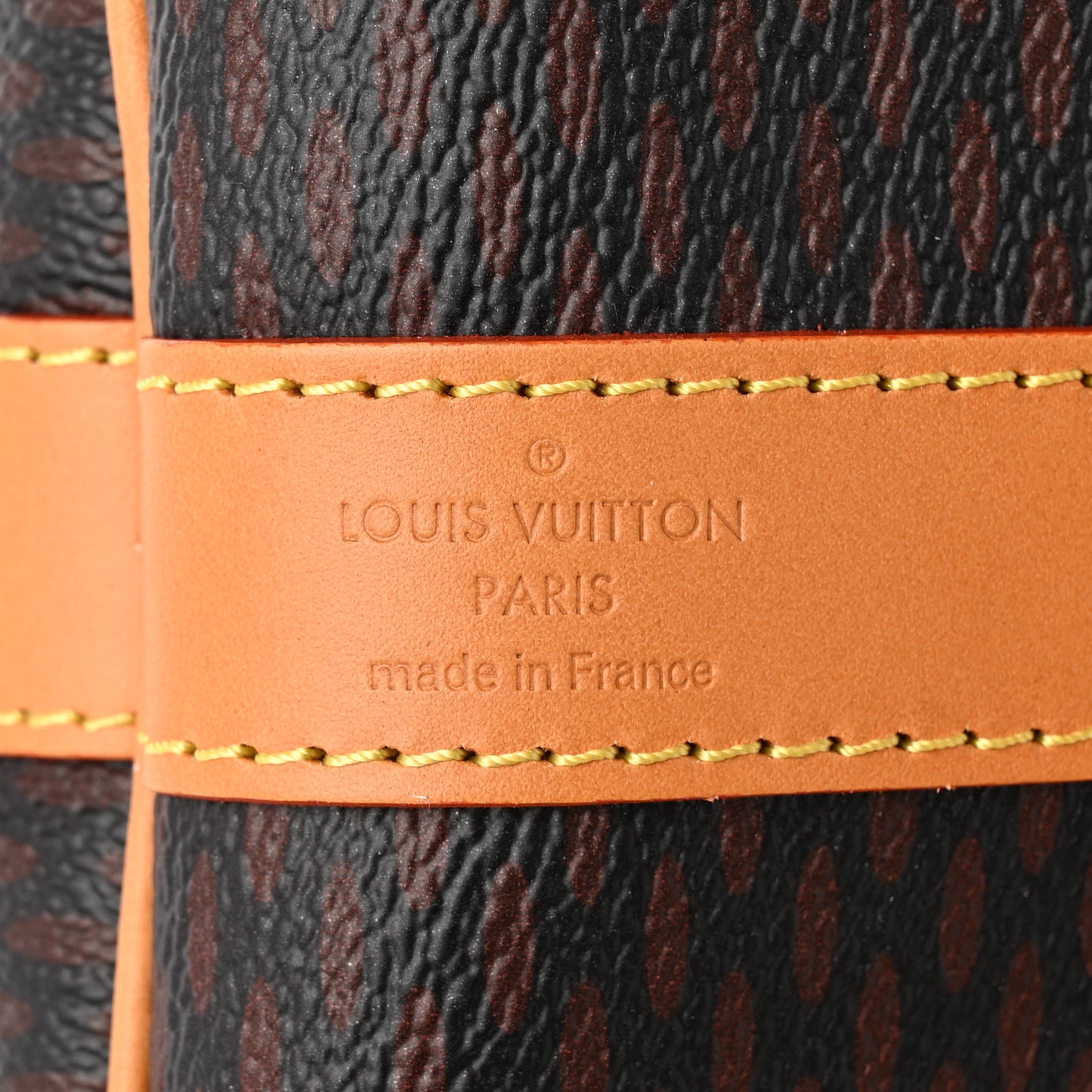 x Nigo Giant Damier Ebene Monogram Keepall Bandouliere 50