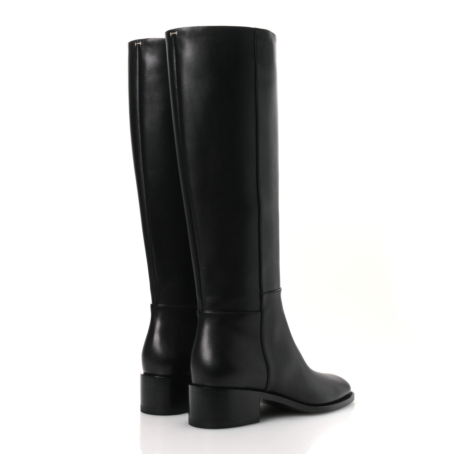 Calfskin Lasso 40 Boots 39 Black