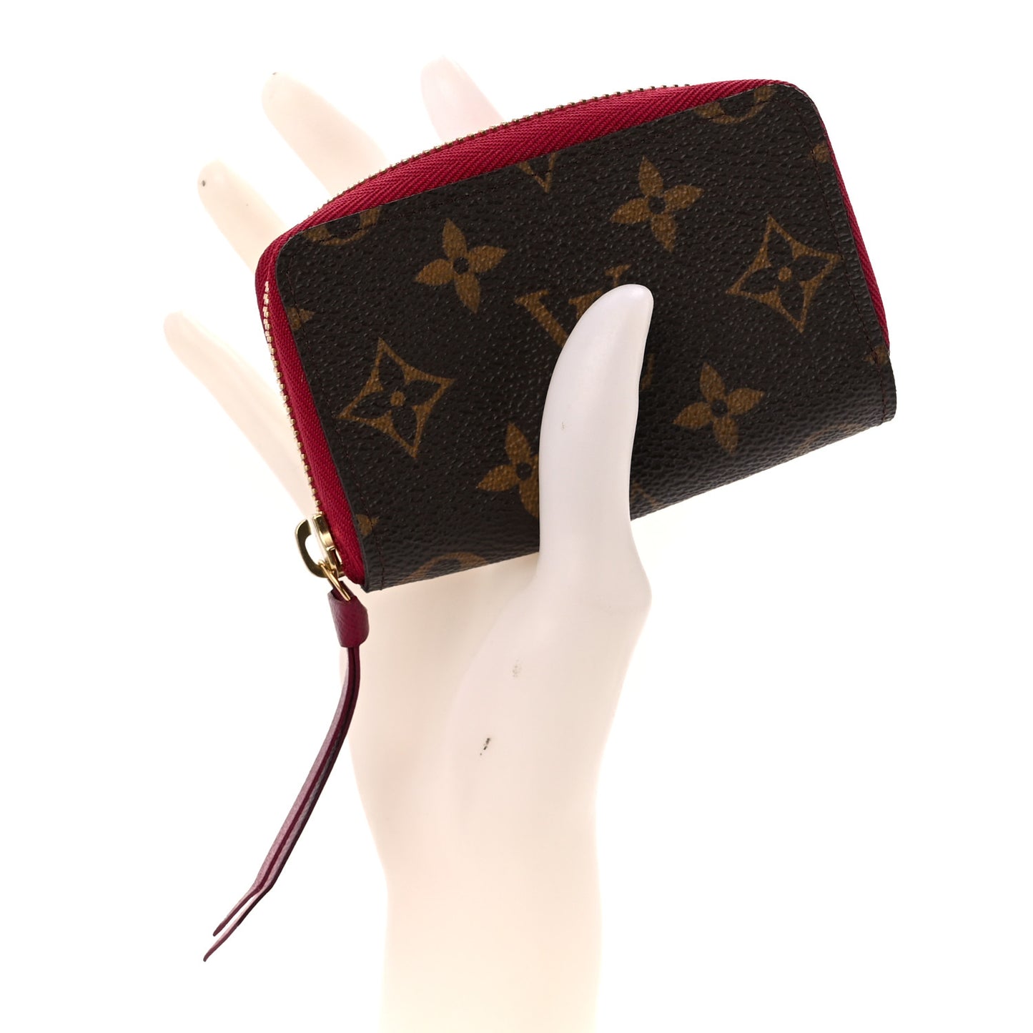 Monogram Zippy Multicartes Fuchsia