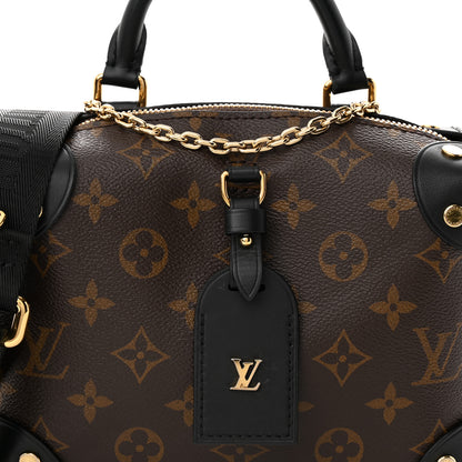Louis Vuitton Monogram Petite Malle Souple Black 7 of 17