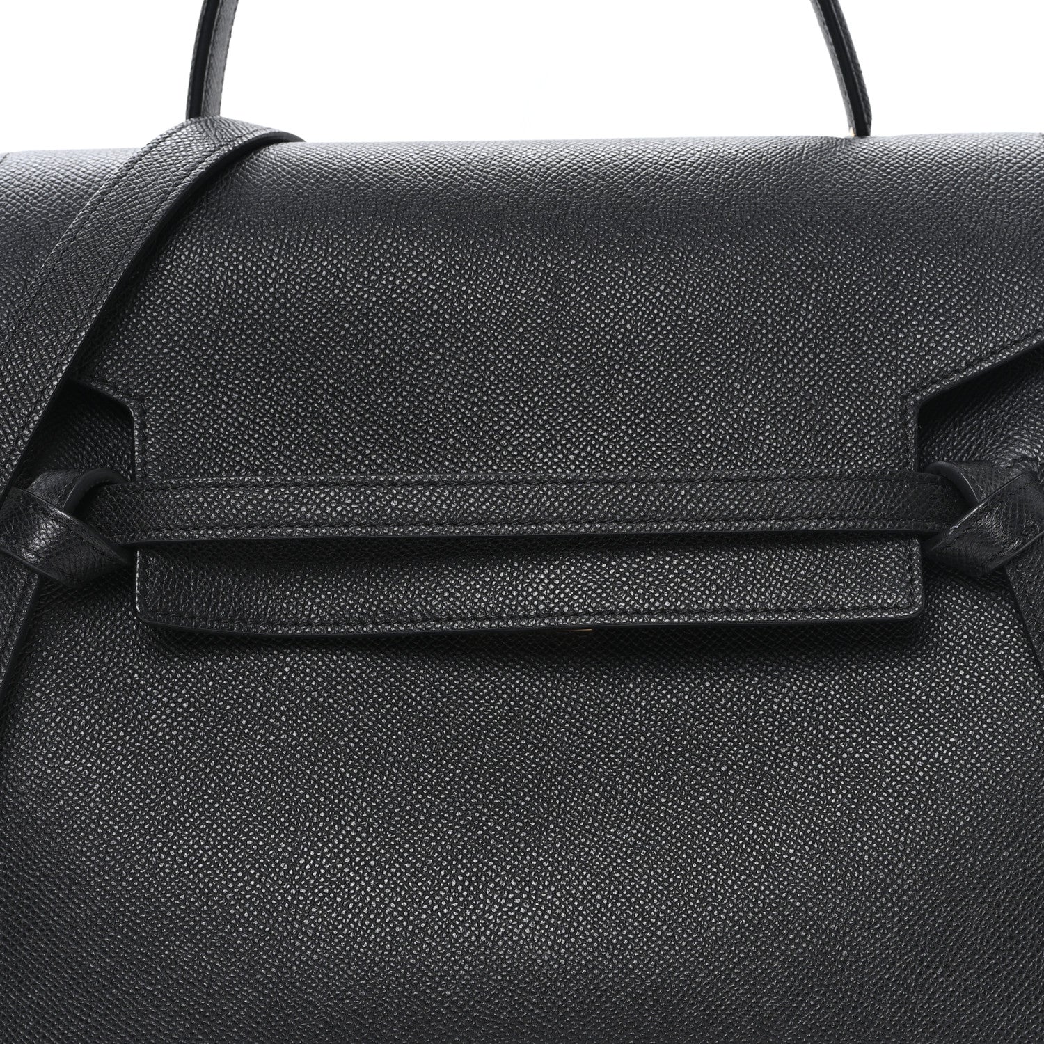 Celine Grained Calfskin Mini Belt Bag Black 8 of 10