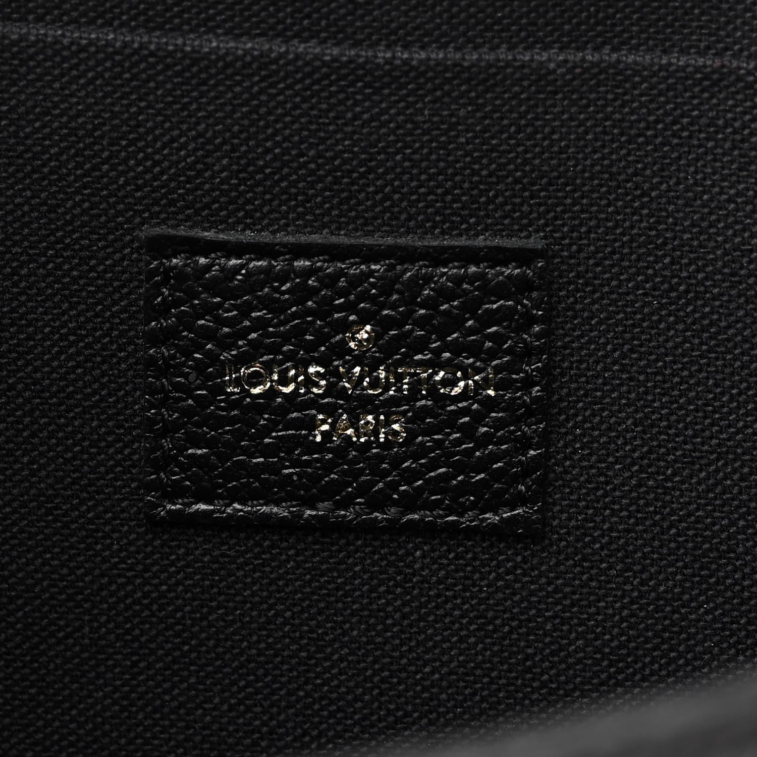 Louis Vuitton Empreinte Pochette Felicie Chain Wallet Black 7 of 10