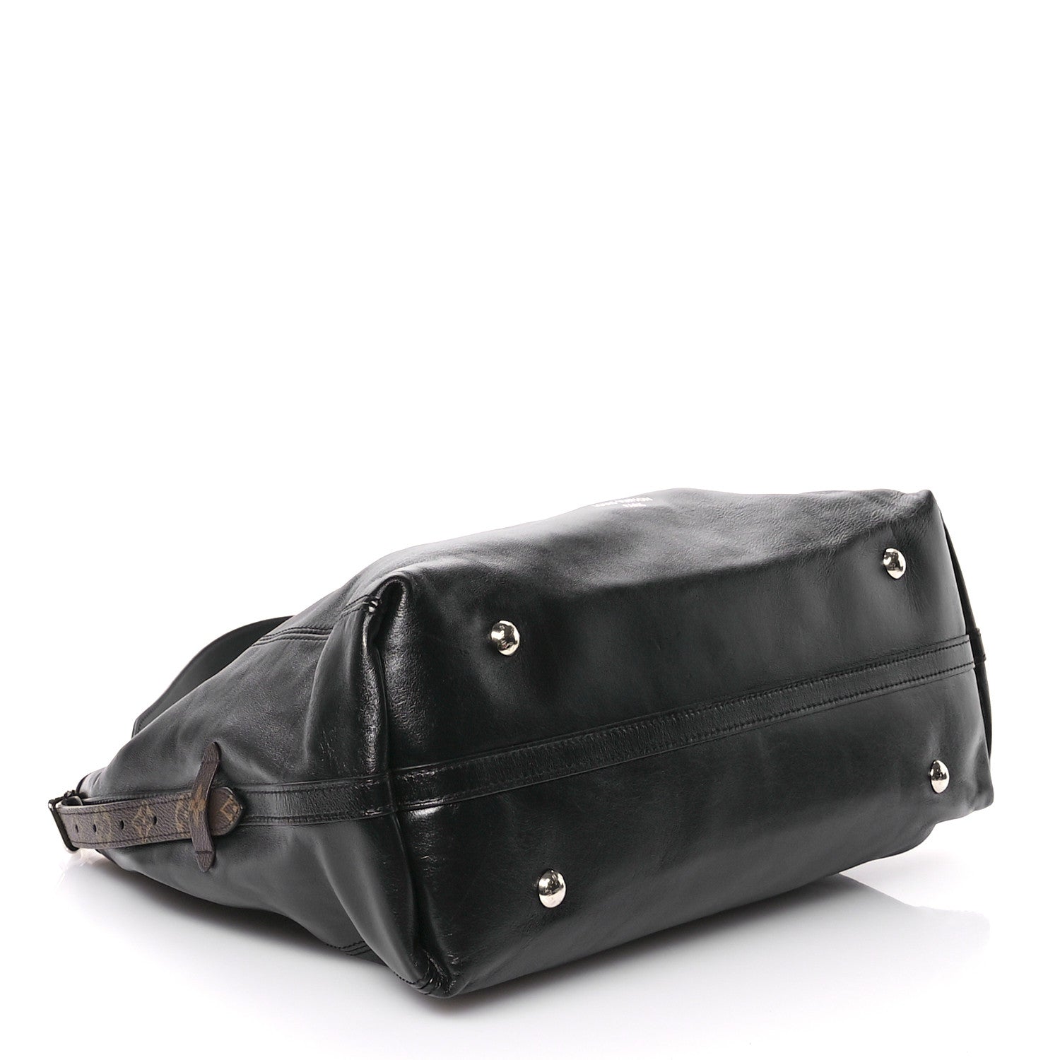 Louis Vuitton Lambskin CarryAll Vibe MM Black 5 of 11