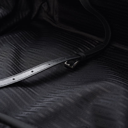 Prada Tessuto Nylon Saffiano Suitcase Black 6 of 10