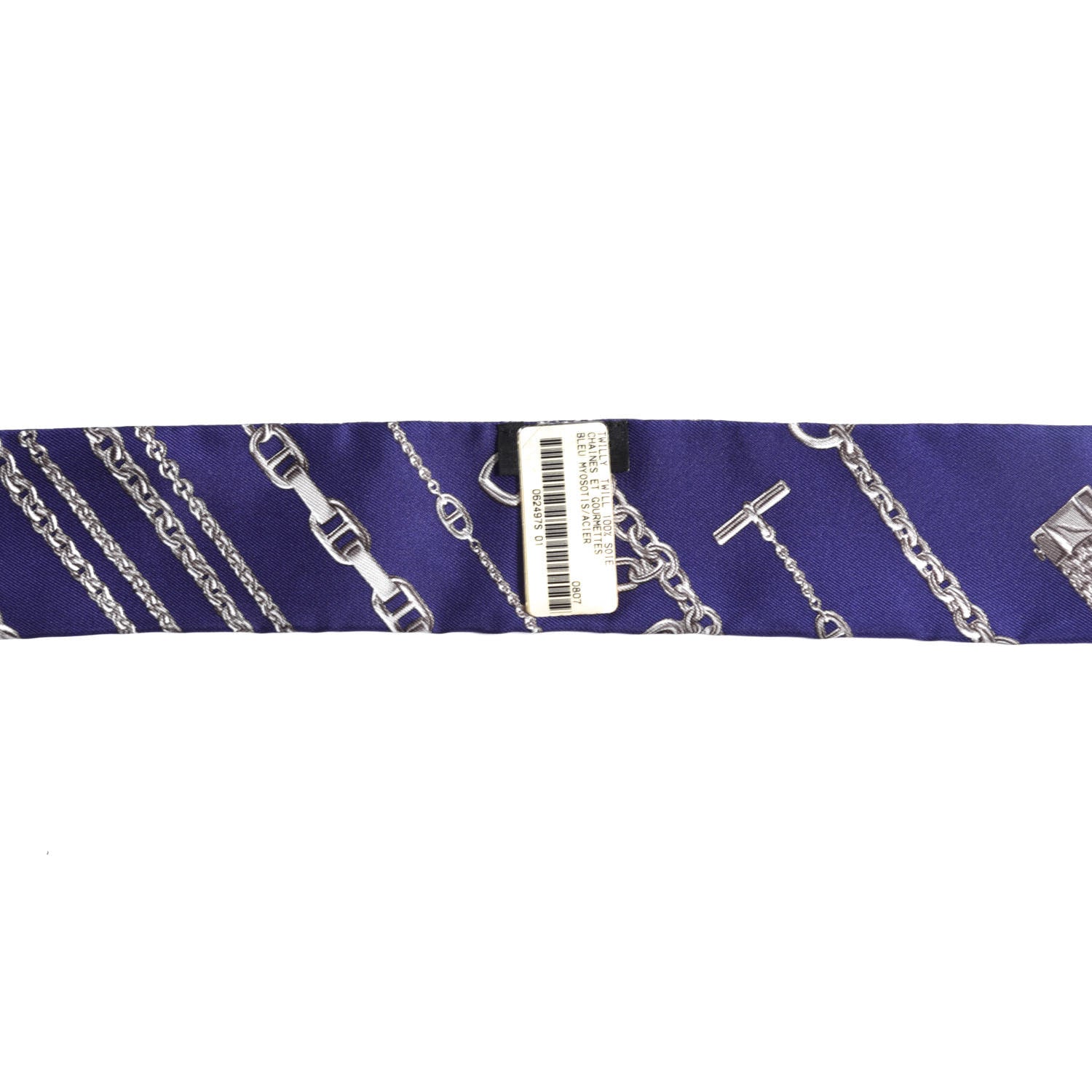Hermes Silk Chaines Et Gourmettes Twilly 2 of 3