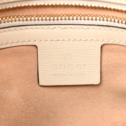 Gucci GG Supreme Monogram Small Horsebit 1955 Shoulder Bag Beige Mystic White 6 of 12