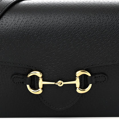 Gucci Calfskin Horsebit 1955 Shoulder Bag Black 8 of 11