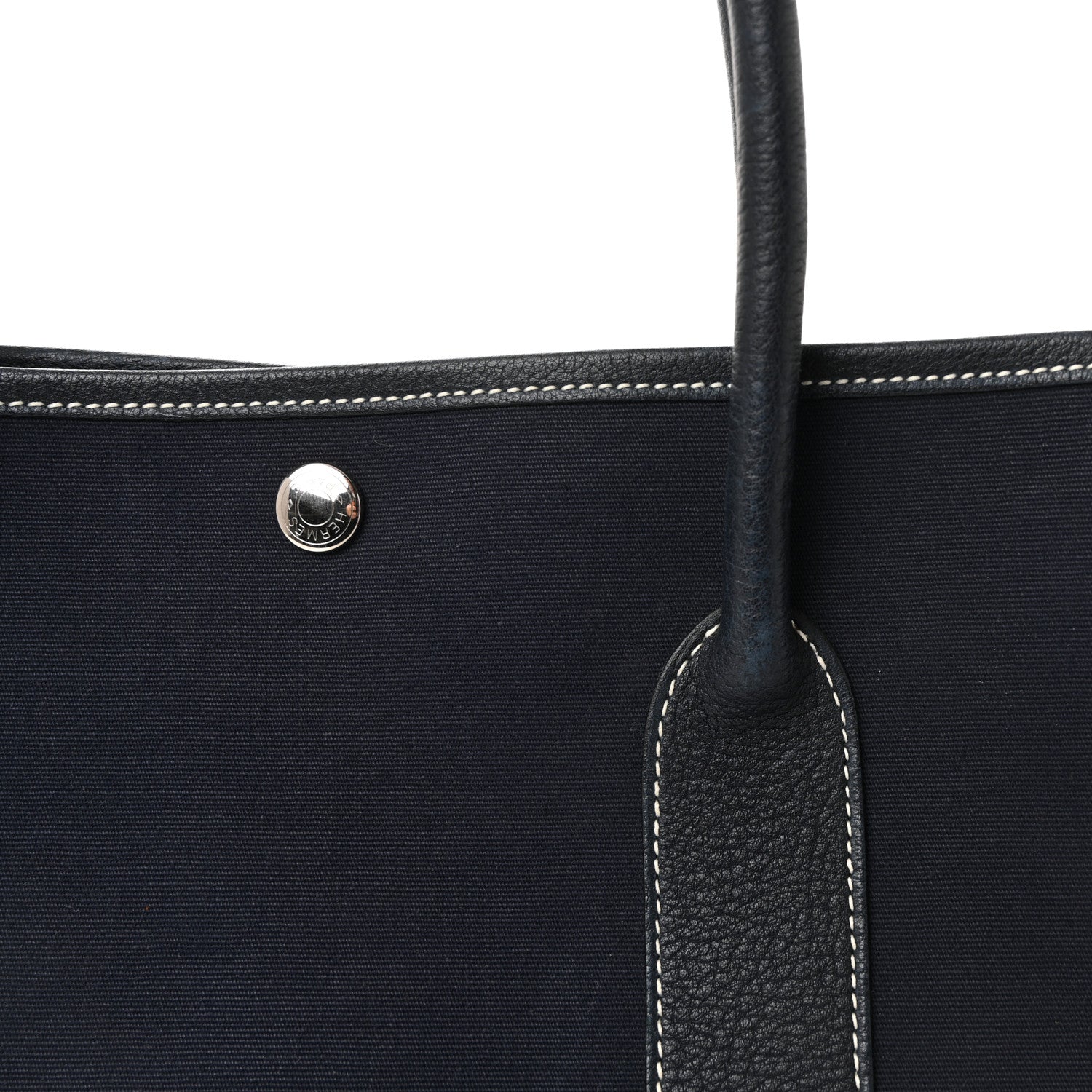 Hermes Toile Negonda Garden Party Tote 36 MM Bleu Marine 7 of 9