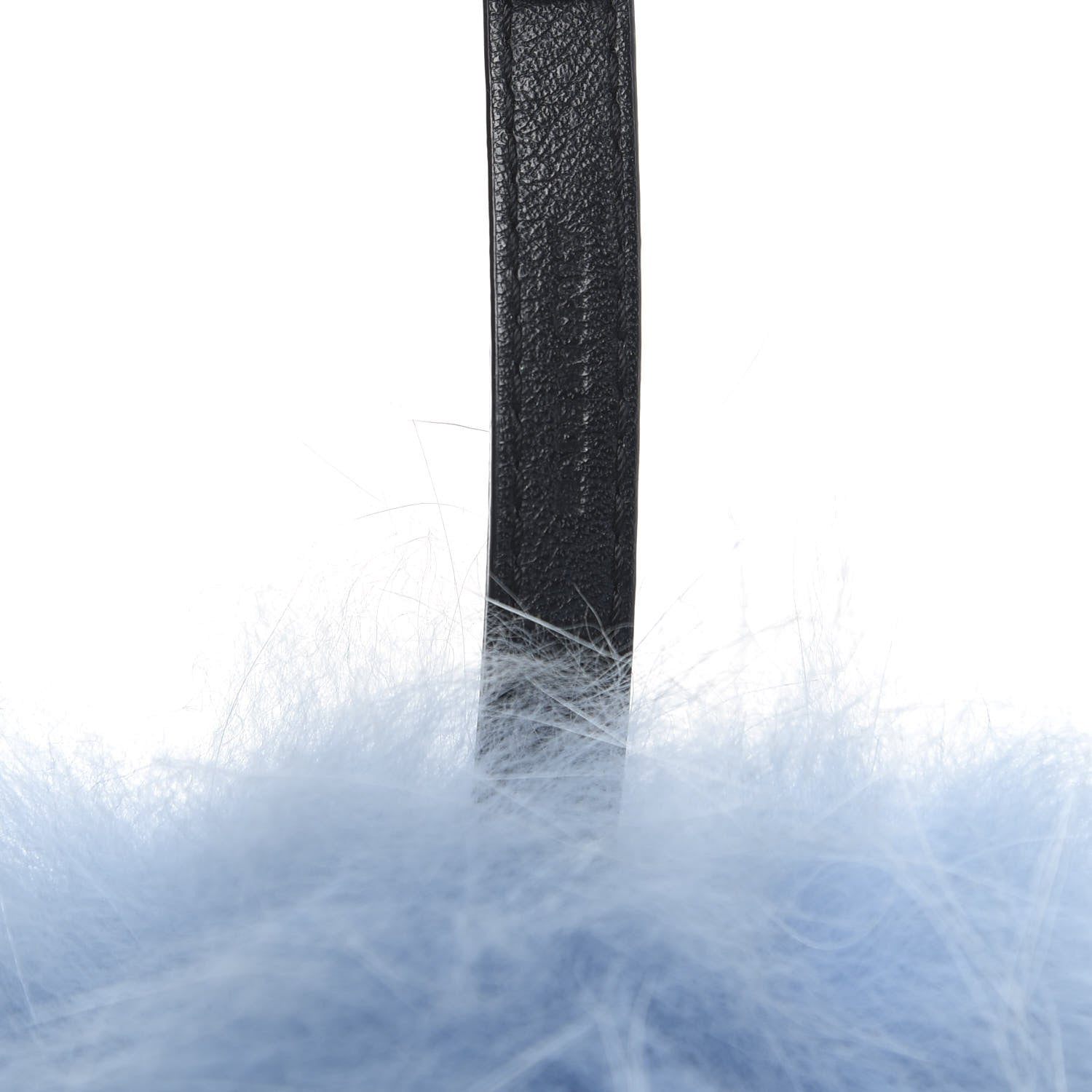 Fendi Fox Rabbit Goat Mink Fur Vitello Flamingo Dawny Monster Bag Bug Charm Azzurro Sky Orange Multicolor 3 of 4