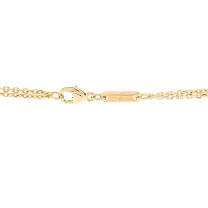 Chopard 18K Yellow Gold Diamond Happy Spirit Pendant Necklace 5 of 5