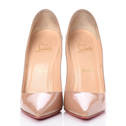 Christian Louboutin Patent So Kate 120 Pumps 39 Nude 2 of 9
