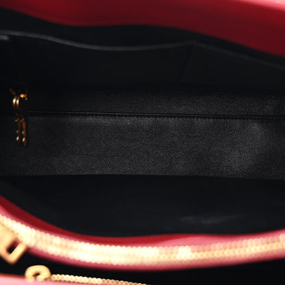 Saint Laurent Calfskin Small Sac De Jour Oxblood 5 of 12