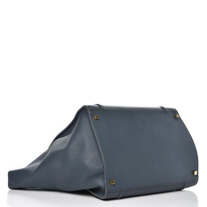 Celine Supple Calfskin Large Phantom Luggage Slate Blue 4 of 17