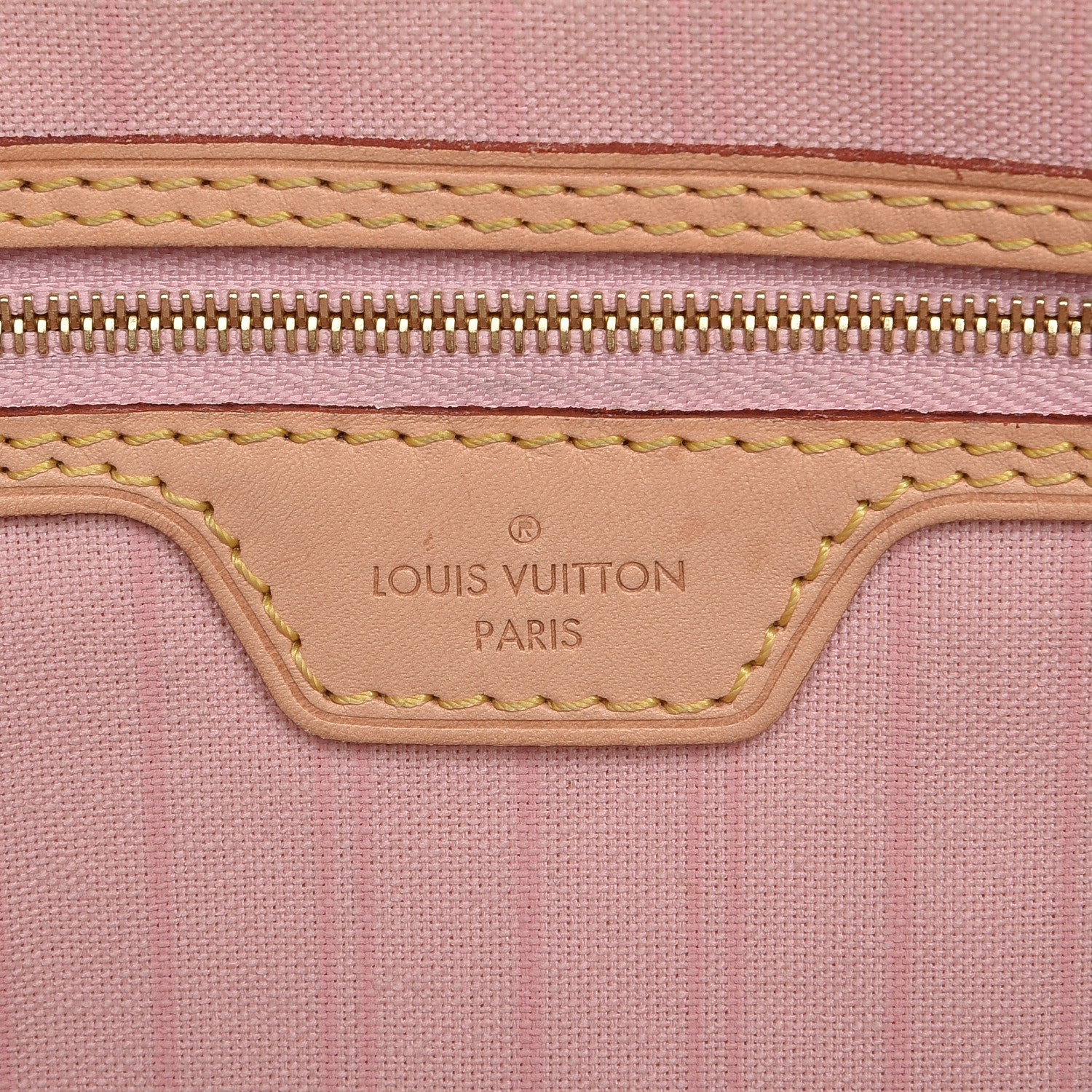 Louis Vuitton Damier Azur Delightful PM Rose Ballerine 7 of 9