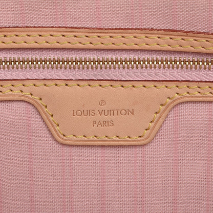 Louis Vuitton Damier Azur Delightful PM Rose Ballerine 7 of 9