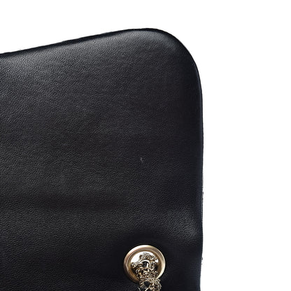 Chanel Lambskin Quilted Medium Westminster Pearl Flap Black 9 of 13
