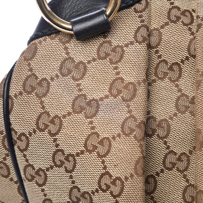 Gucci Monogram Medium Sukey Tote Beige Ebony Black 9 of 14